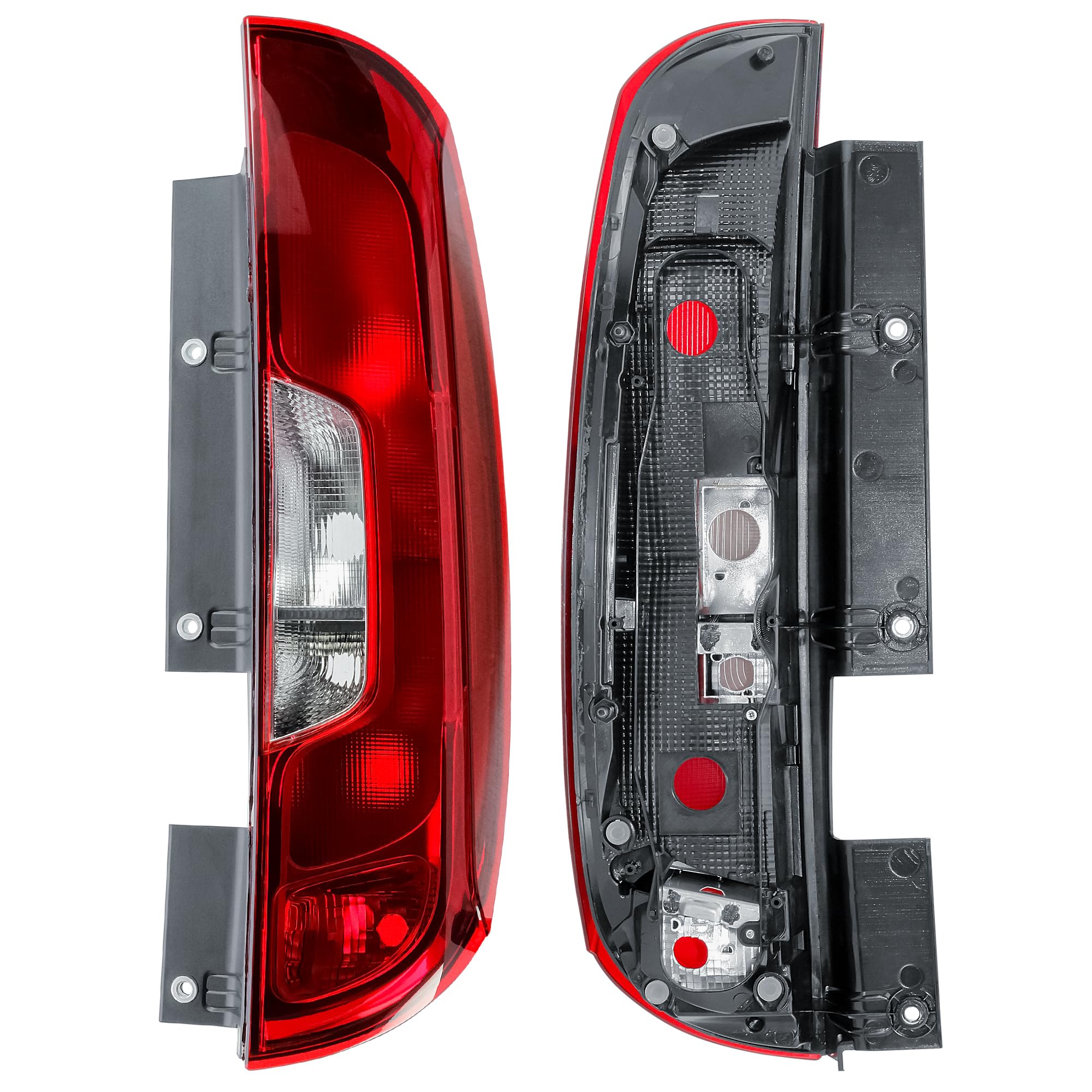 LONGLING Fanale Posteriore Destro Lato Passeggero Fanale Posteriore Posteriore Per Fiat Doblo 2015-2023