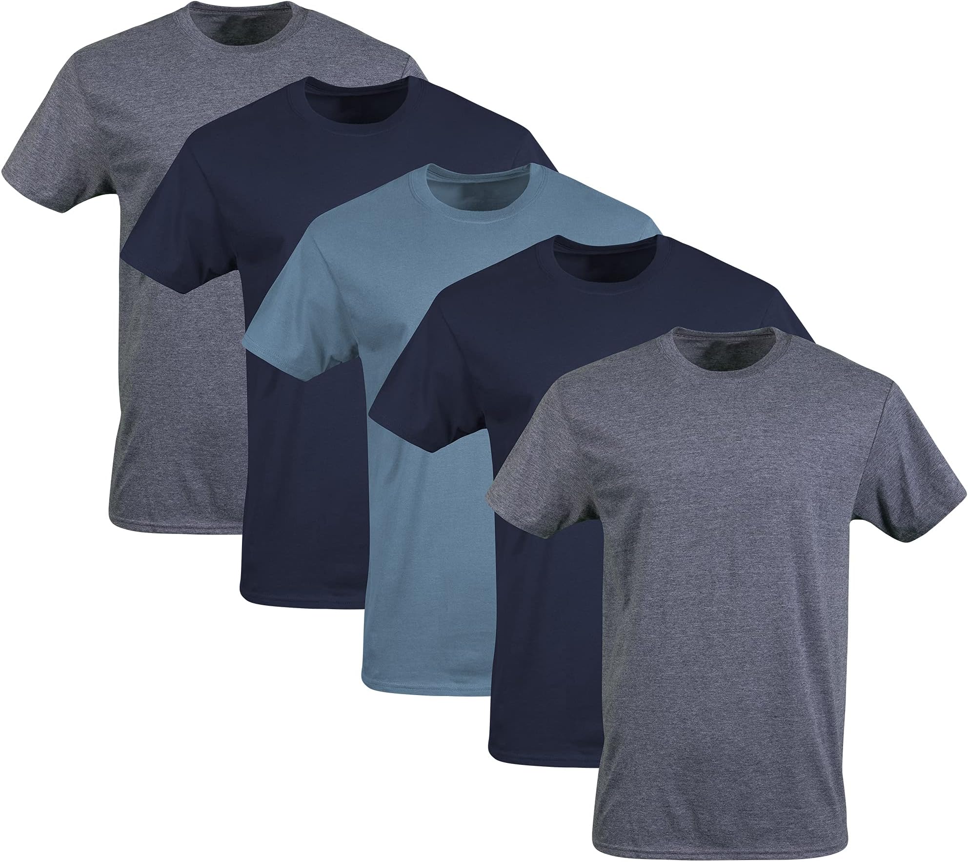 Men's Crew T-Shirts, Multipack, Style G1100