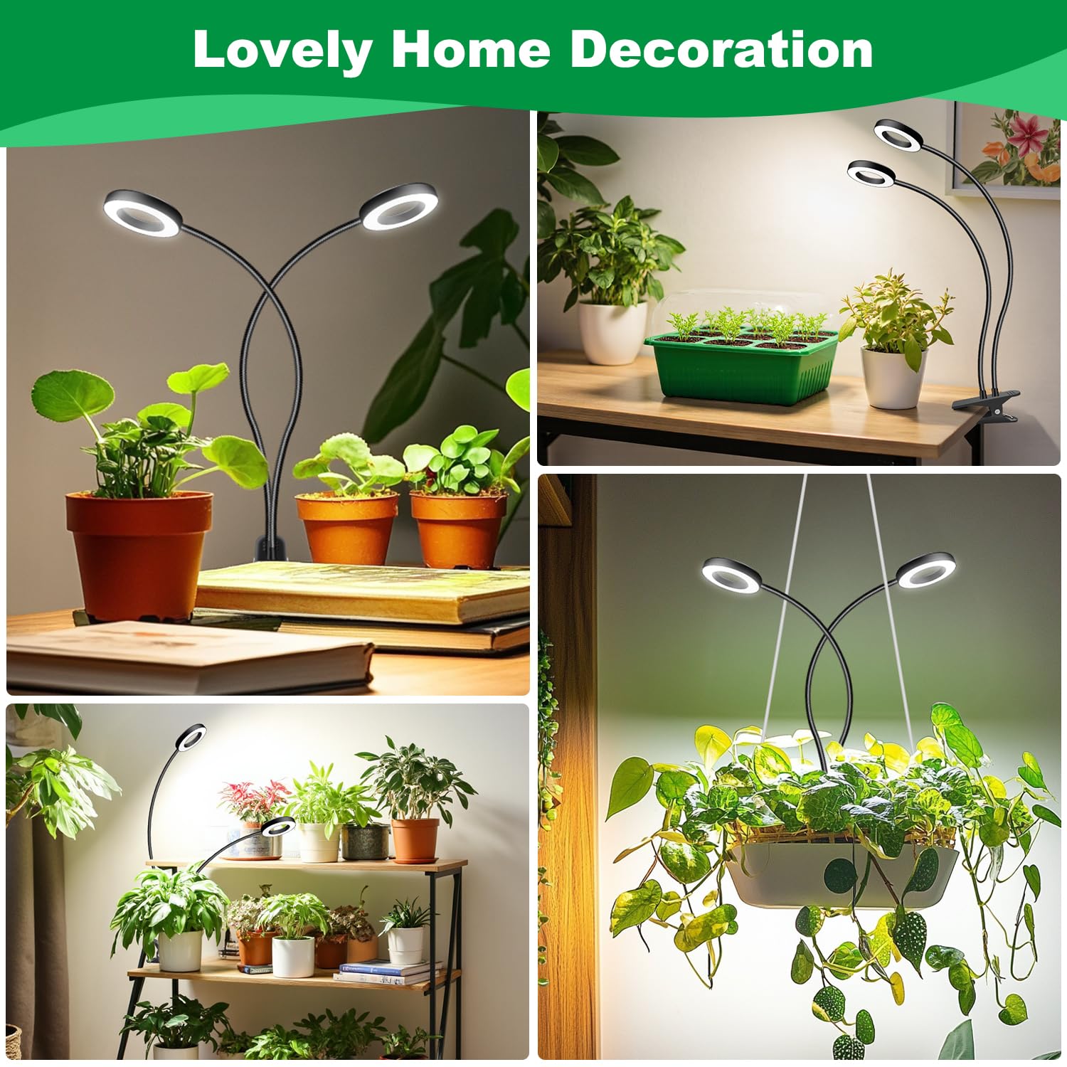 Halo LED Grow Light - Boost Plant Growth! -6