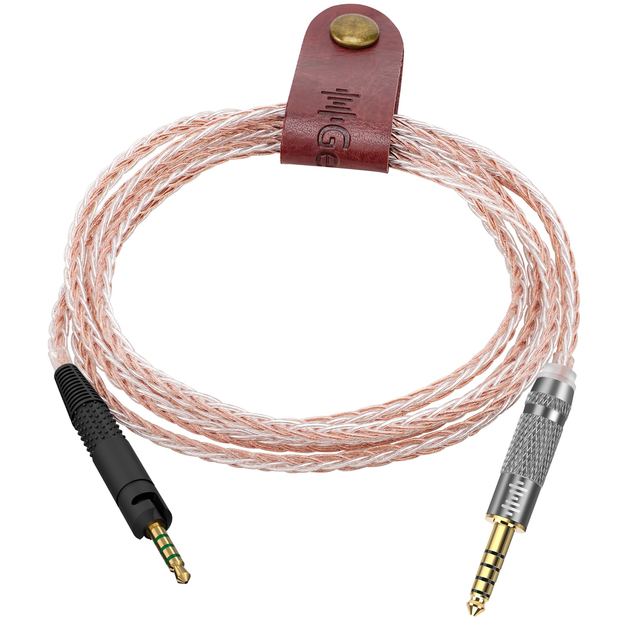 GEEKRIA Apollo Zastępczy kabel audio 4,4 mm, kompatybilny z Sennheiser HD599, HD620S, HD598, HD505, HD550, słuchawki Hi-Res Audiophile HiFi, kabel modernizacyjny (1,2 m)