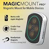 Scosche MP2WDLHD MagicMount™ Pro2 XL Support de téléphone portable à ventouse robuste avec bras long pour pare-brise/tableau de bord avec stabilisateur anti-secousses pour iPhone, Android, tablette, - 2
