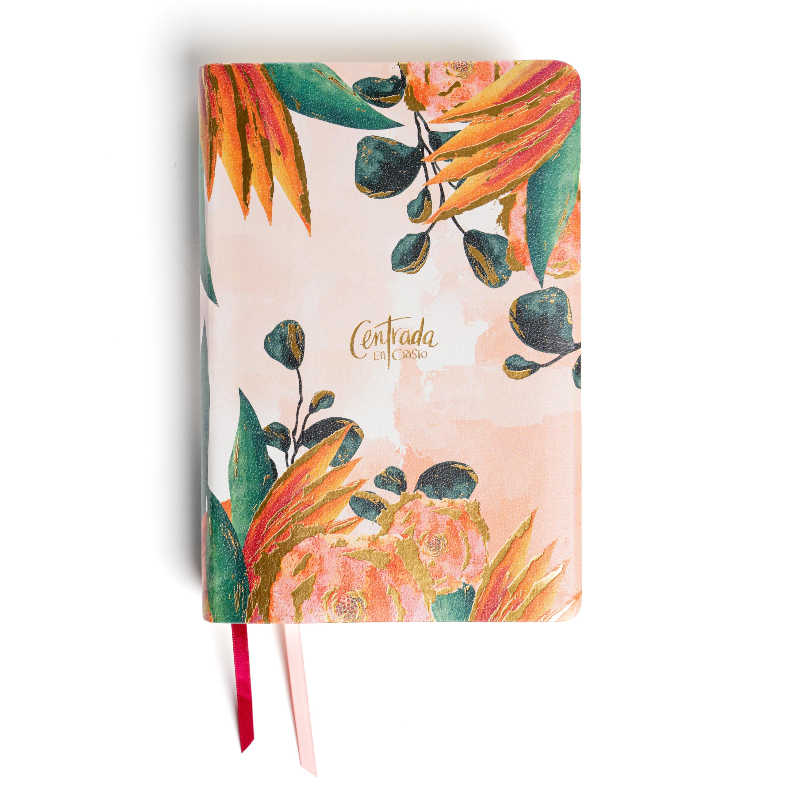 Santa Biblia: Reina-Valera 1960 Centrada En Cristo, Floral Símil Piel: Biblia Devocional Para Mujeres
