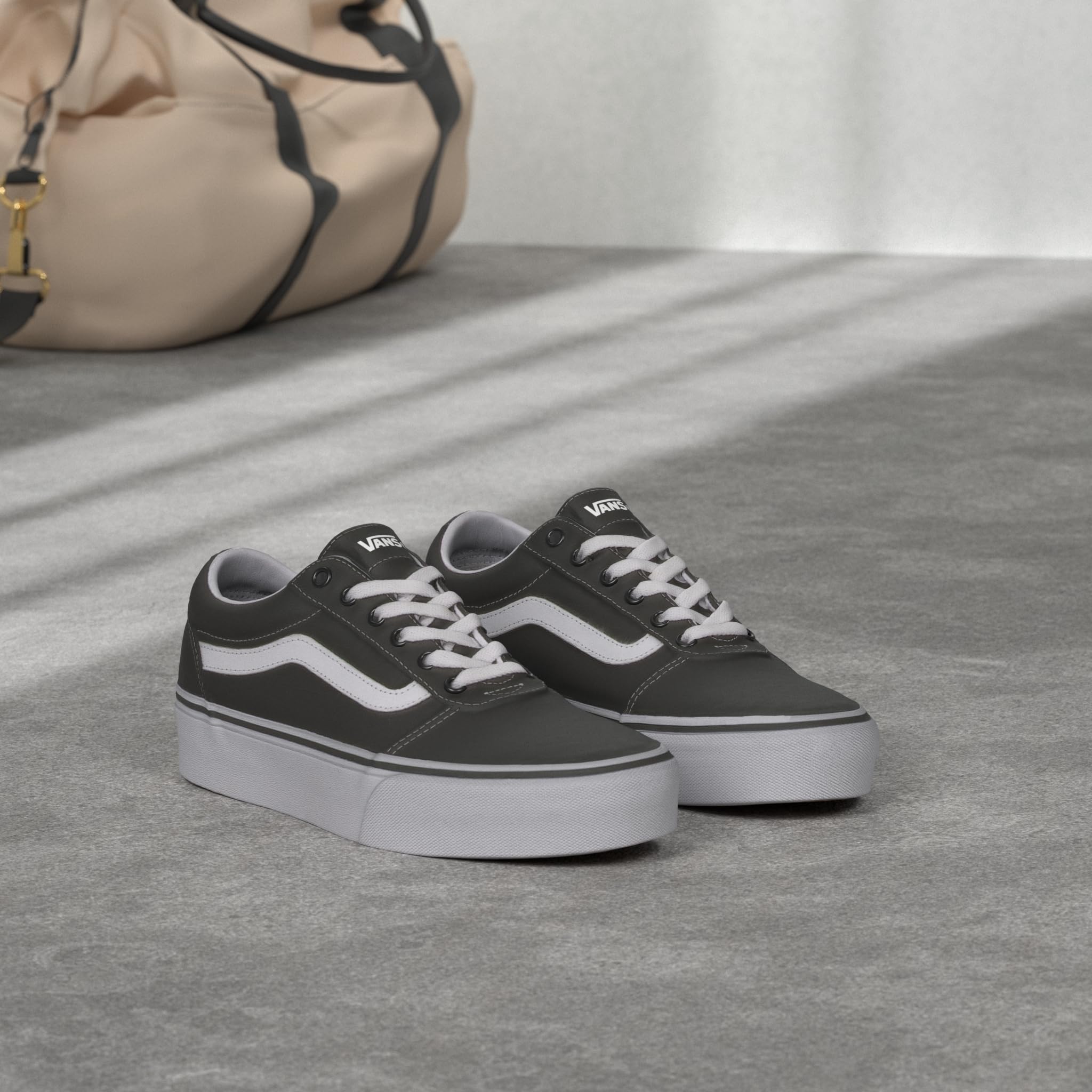 Vans Ward Platform, Scarpe da Ginnastica Donna
