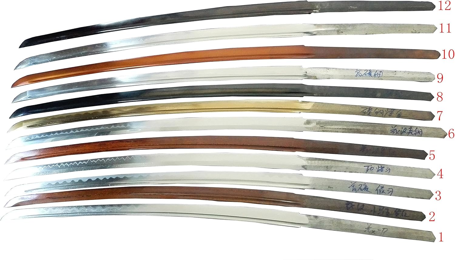 Hand Forged Damascus Steel/High-Carbon steel/T10 Steel Katana Sword Blank Blade