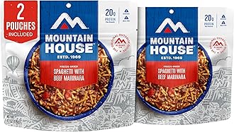 Spaghetti with Beef Marinara | Freeze Dried Backpacking & Camping Food |2 Servings