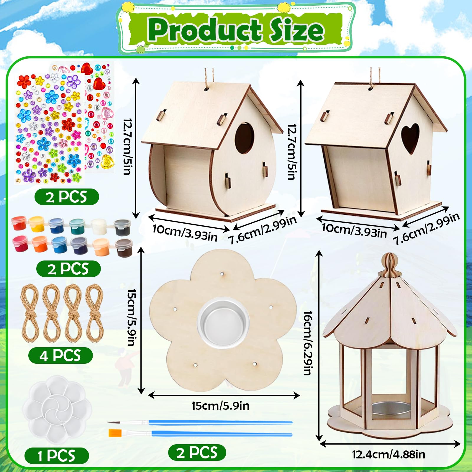 Encuentra kit de construcción de casas para pájaros para niños de la mejor calidad para la comodidad y el estilo de tu mascota Encuentra kit de construcción de casas para pájaros para niños de la mejor calidad para la comodidad y el estilo de tu mascota