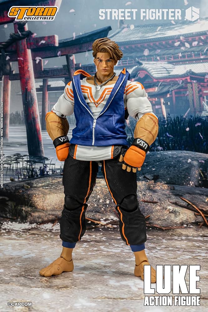 ストリートファイター6 ルーク　フィギュア ストリートファイター6 アクションフィギュア ルーク - Meccha Japan