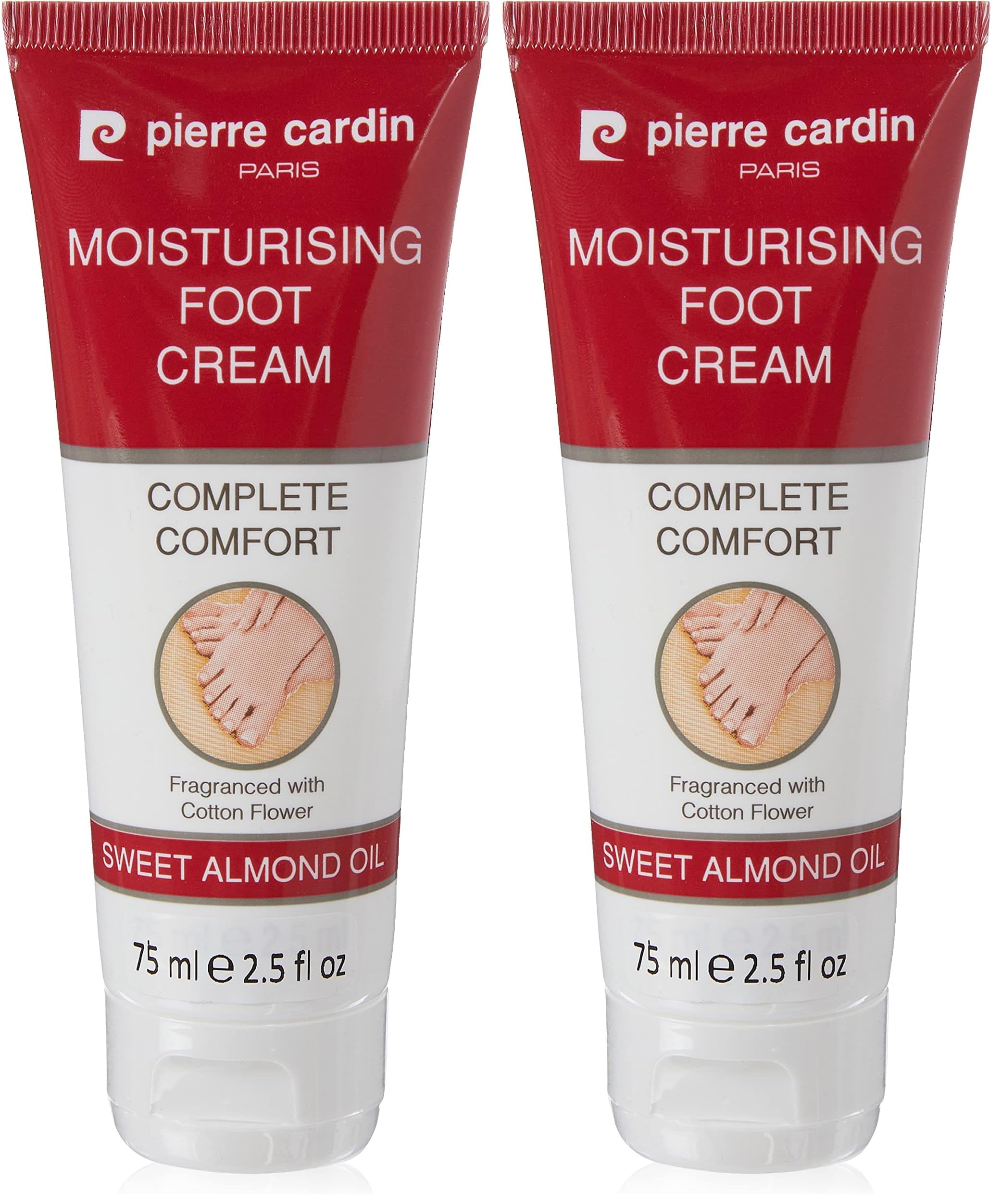 Pierre Cardin Badem Yağı Özlü Nemlendirici Ayak Bakım Kremi (75 ml) 2li paket