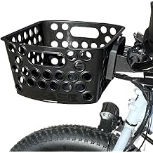 Bikase Ebike Basket Front mounting for Shopping, Commuting, Pet