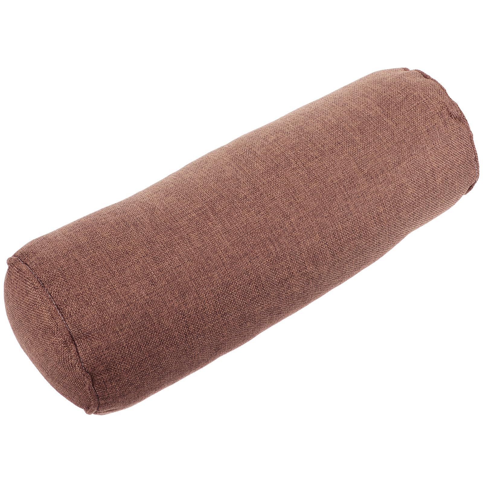 GAROZATION Yoga Bolster Meditation Cushion Filled Pearl Cotton for Stretching and Pilates Yoga Sessions