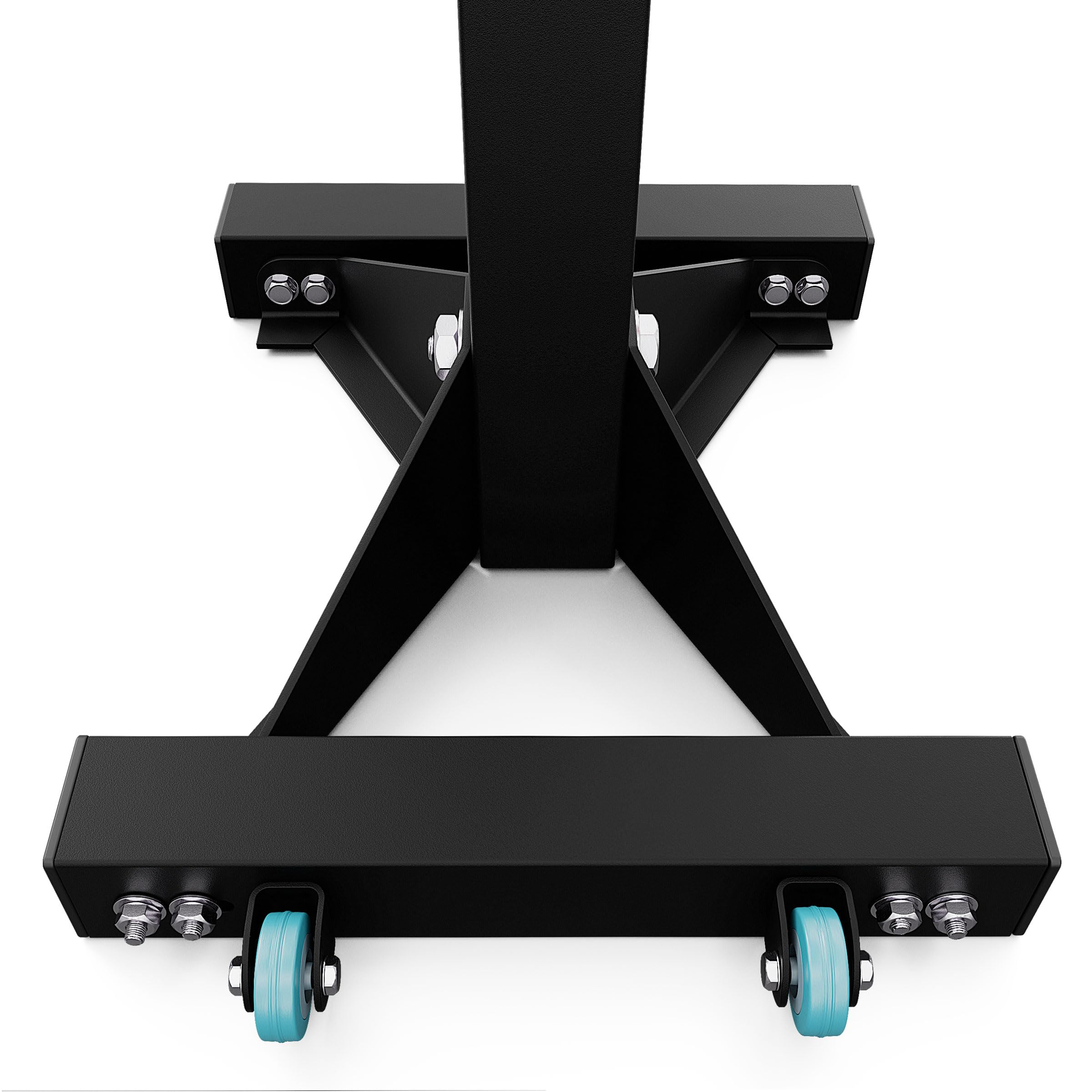 K-Sport: Supporto per bilanciere rinforzato regolabile fino a 350 kg, supporto professionale per allenamento muscolare efficace, supporto regolabile in altezza, supporto per squat