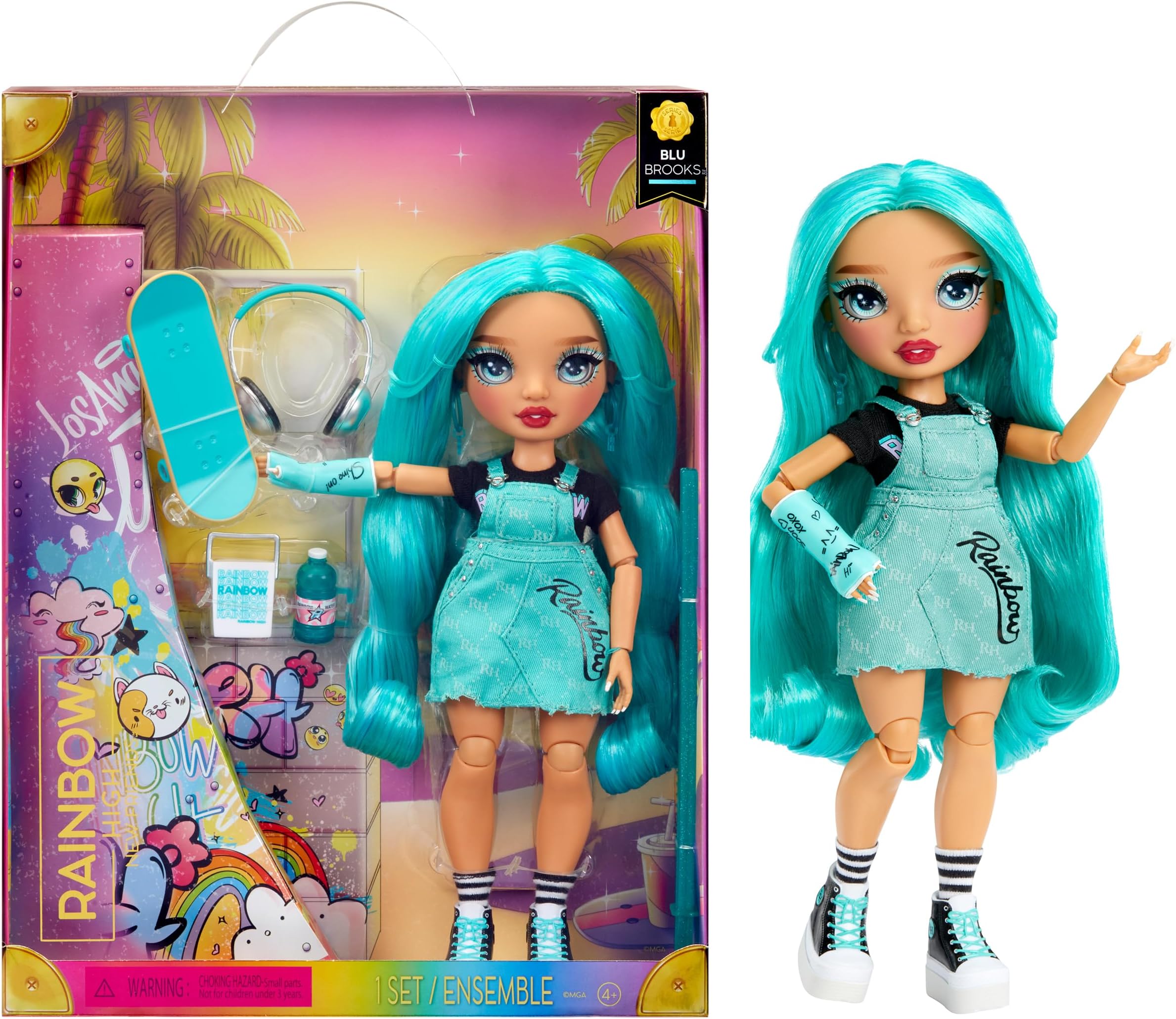 Rainbow High Body Fashion-Teal