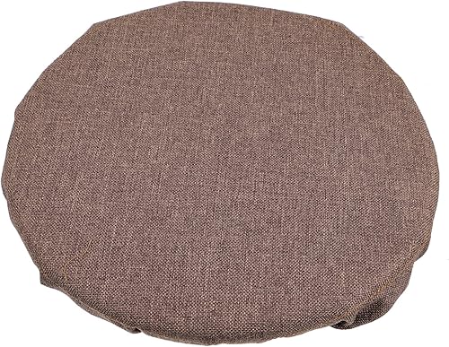 Vista 38 de DECHOUS Cojín de asiento para exteriores, cojines de silla redondos, silla plegable portátil, portátil, taburete de camping, cómodo taburete de Negro