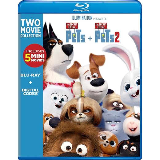 The Secret Life of Pets: 2-Movie Collection [Blu-ray]