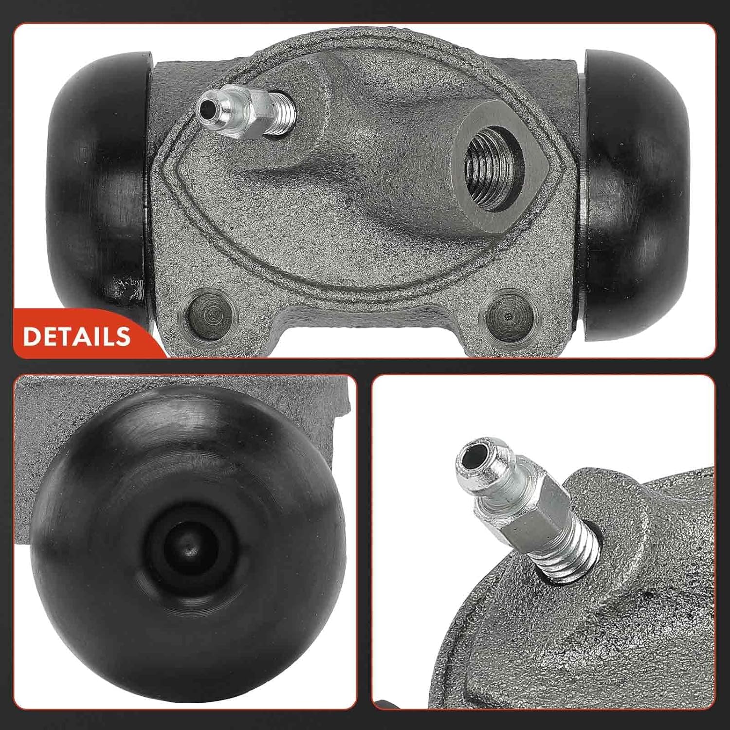 A-Premium Front Drum Brake Wheel Cylinder Compatible with Select Dodge, Chrysler and Plymouth Models - Charger, Town & Country, 300, Dart, 880, A100, B300 Van, Coronet, Barracuda, Fury, 2-PC Set