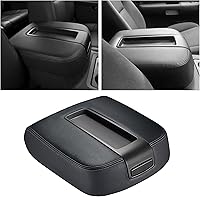 Vista 4 de SPEEDWOW Tapa de reposabrazos de consola central para Chevy Avalanche Silverado Tahoe GMC Yukon XL Sierra 2007 2008 2009 2010 2011 2012 2013