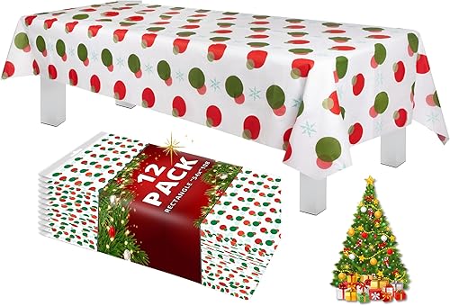 Miniatura 55 de Mantel de plástico de alta calidad - 54 in. x 108 pulgadas. Grandipity - Mantel rectangular (6 y 12 unidades), Azul cielo a cuadros Feliz