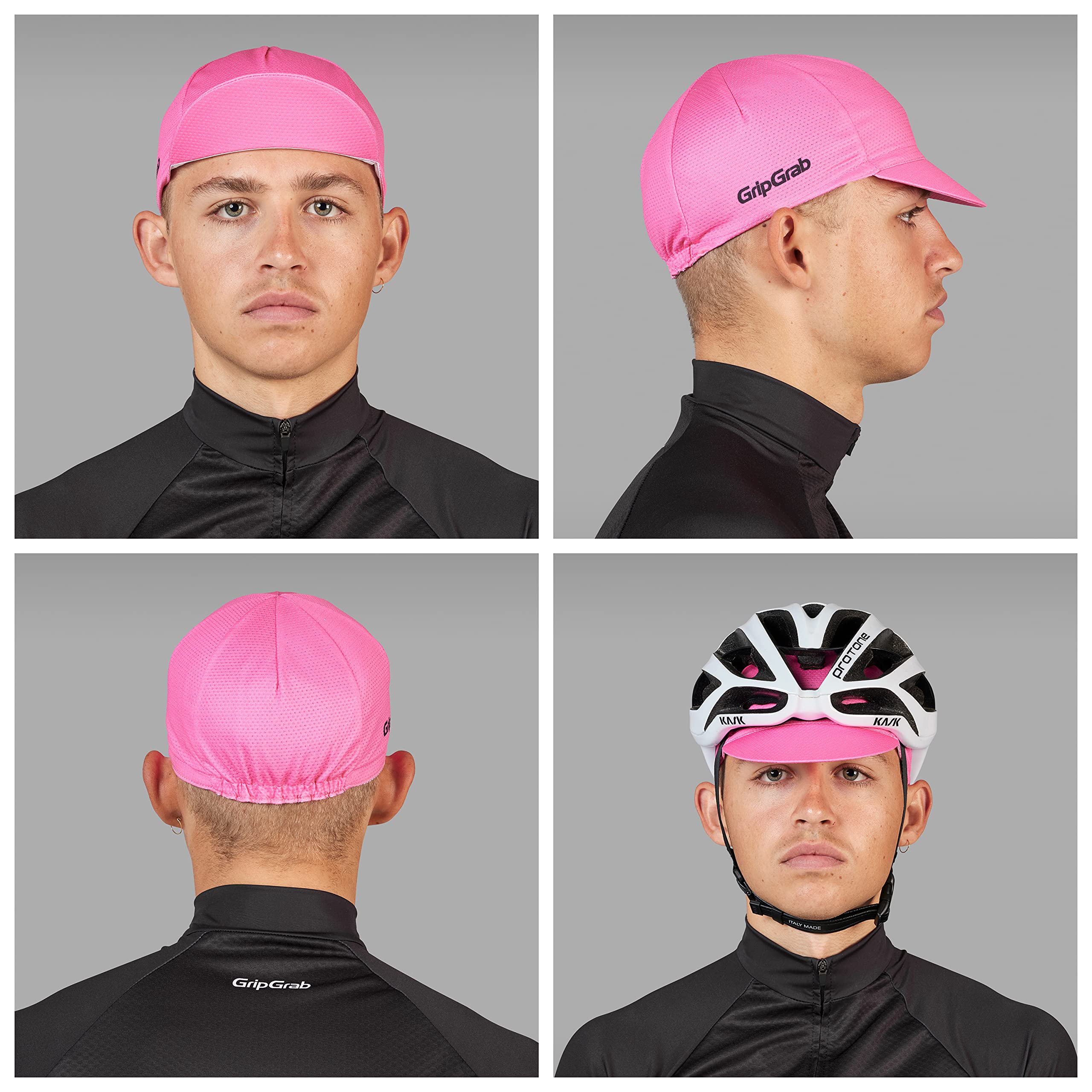 GripGrab Lekka czapka na lato Cycling Cap ochrona przed promieniowaniem UV kask rowerowy czapka retro kolarstwo siatka ochrona przed muchami czapka rowerowa