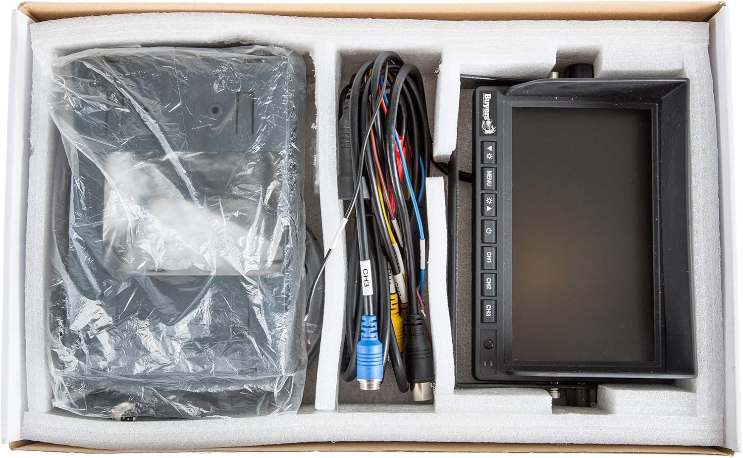 Buyers Products 8883000 Rear Observation System with Night Vision Camera , Black : Electronics