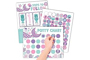 Hadley Designs: The Magical Potty Reward Chart for Budding Mermaids!
