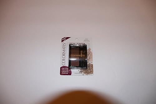 Colormates Polvo para cejas marrón oscuro y medio 61632