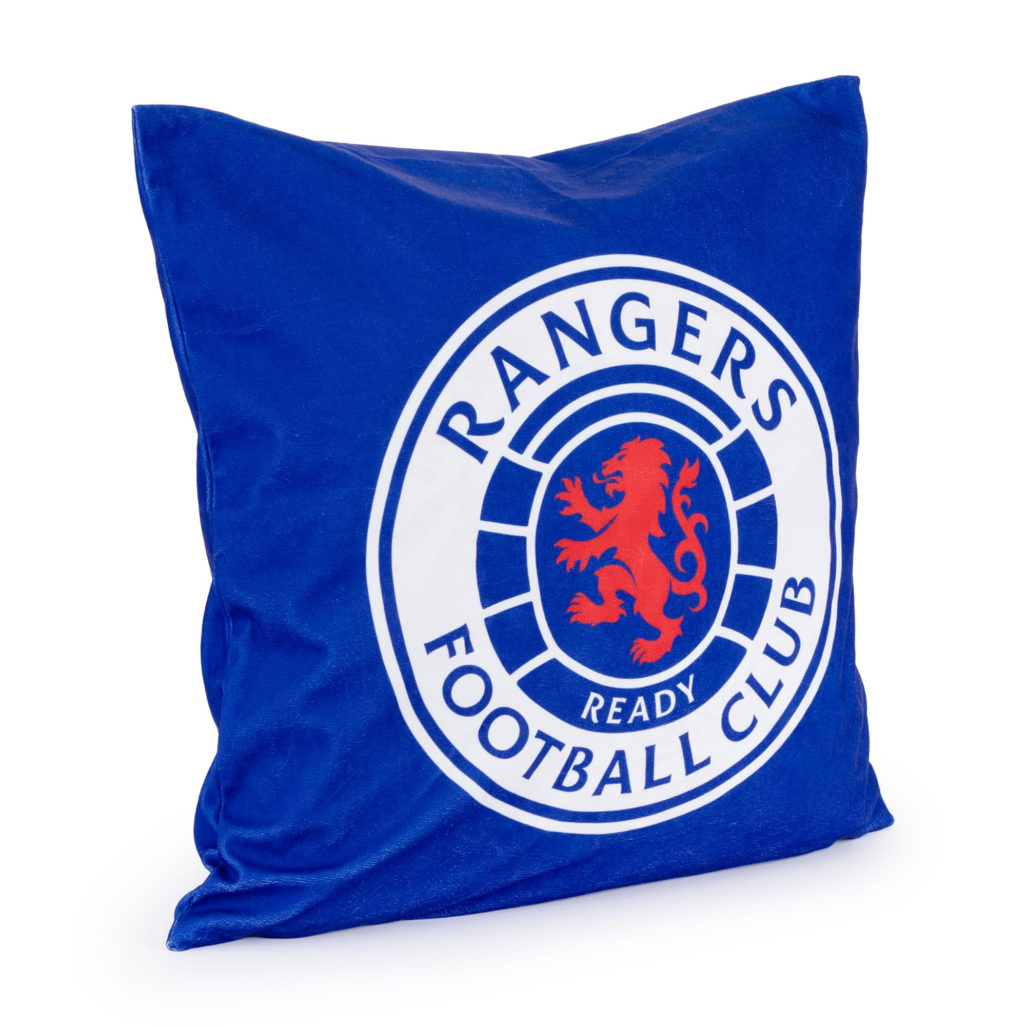 Rangers FC 'The Gers' Official Reversible Velvet Cushion Covers – Authentic Glasgow Football Club Crest Design – Decorative Pillowcases for Sofa, Bedroom & Team Gift — image 1