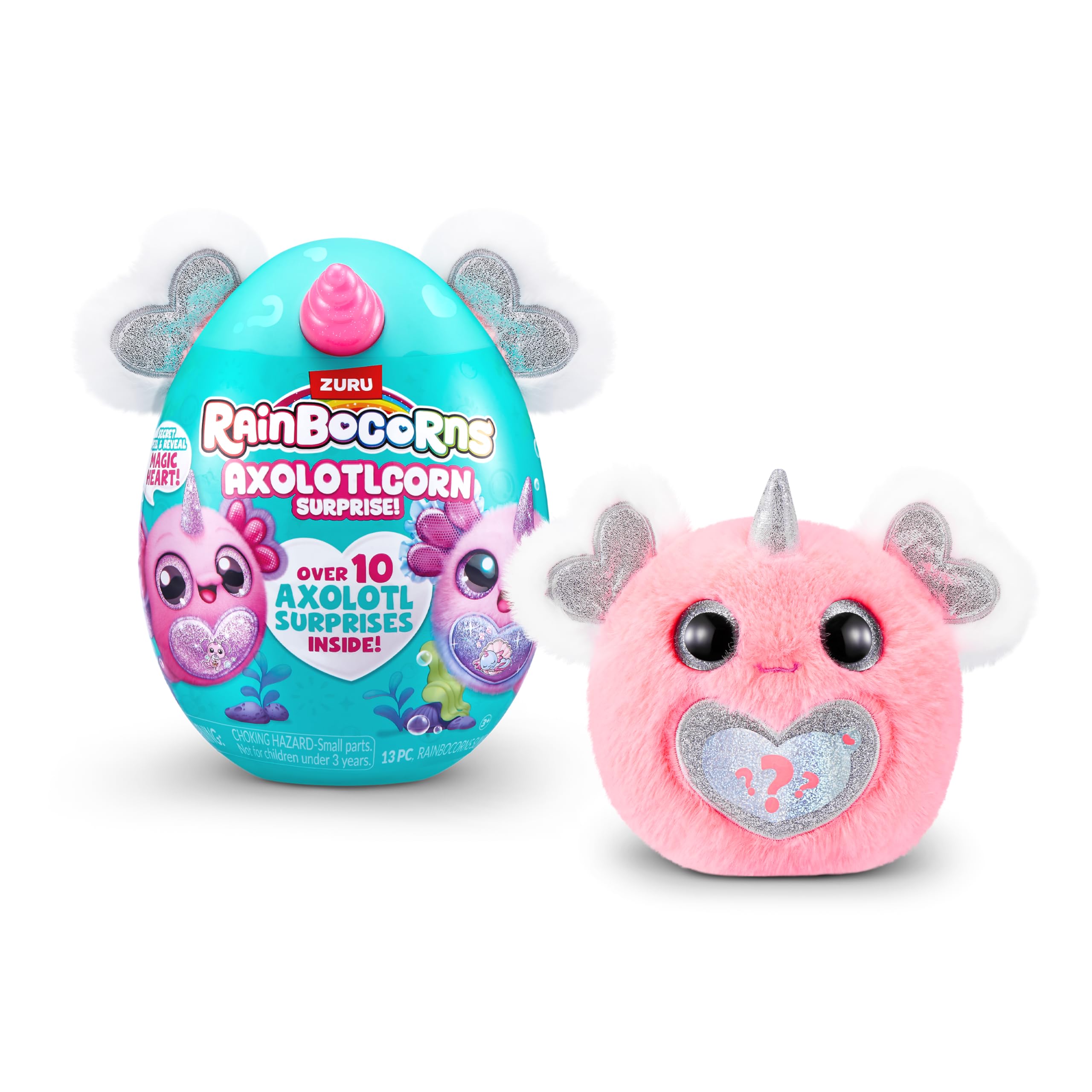 El Rainbocorns Axolotlcorn Surprise ofrece una experiencia de juego interactiva y coleccionable.