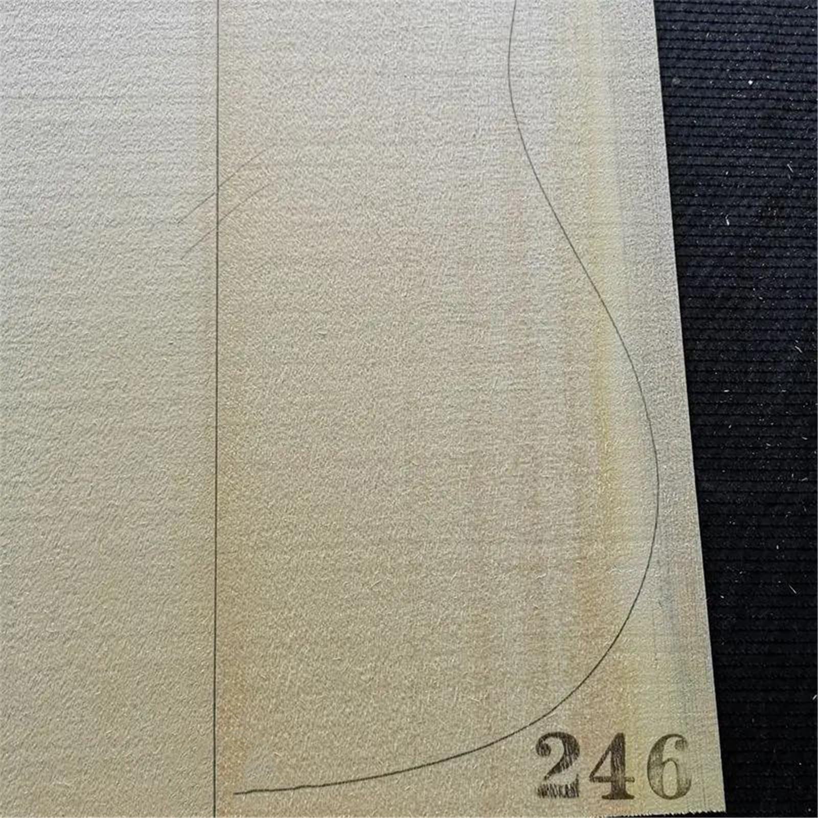 1SET 3A Fichtengitarren-Wollfurnierplattenproduktion(246)
