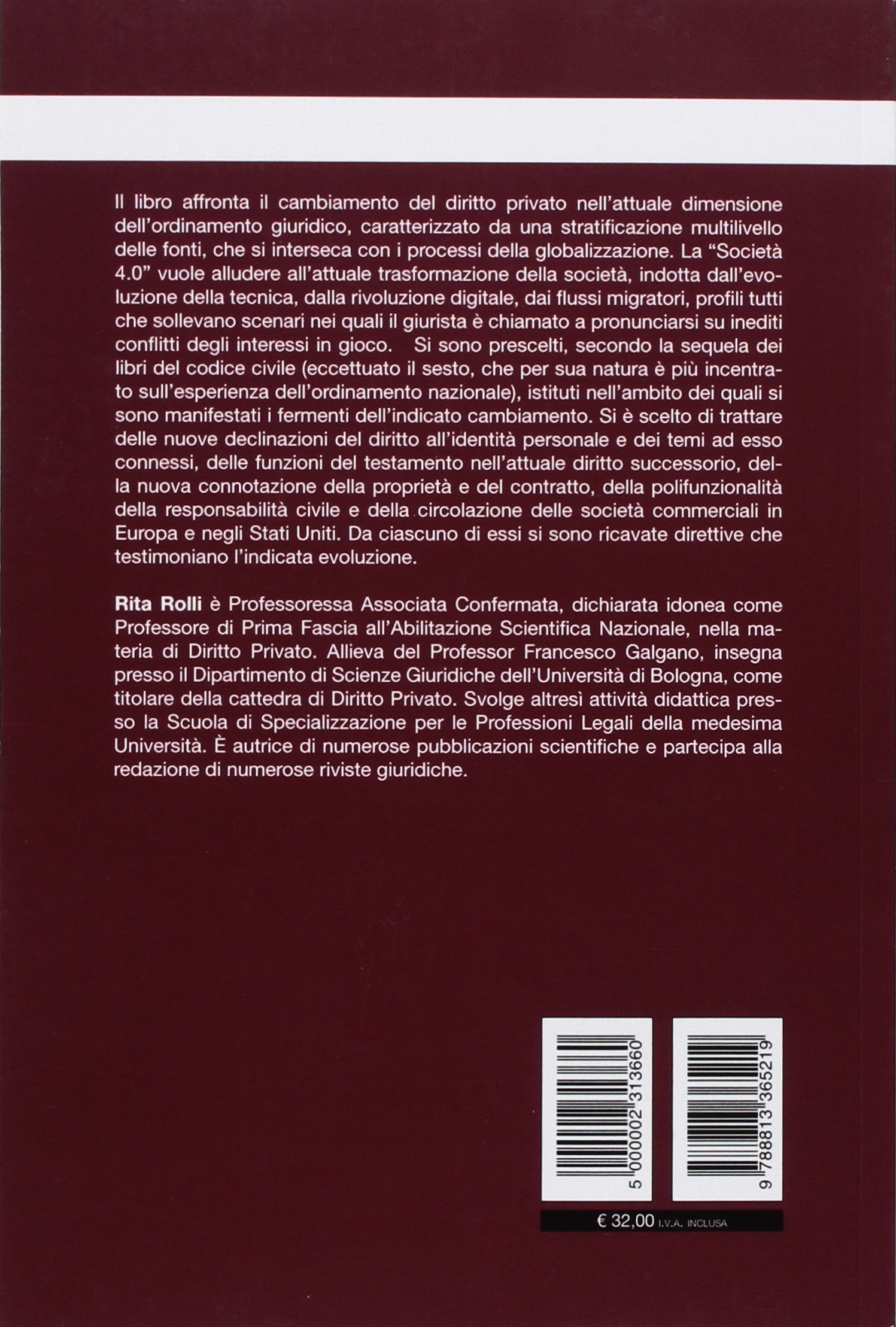 Il diritto privato nella società 4.0