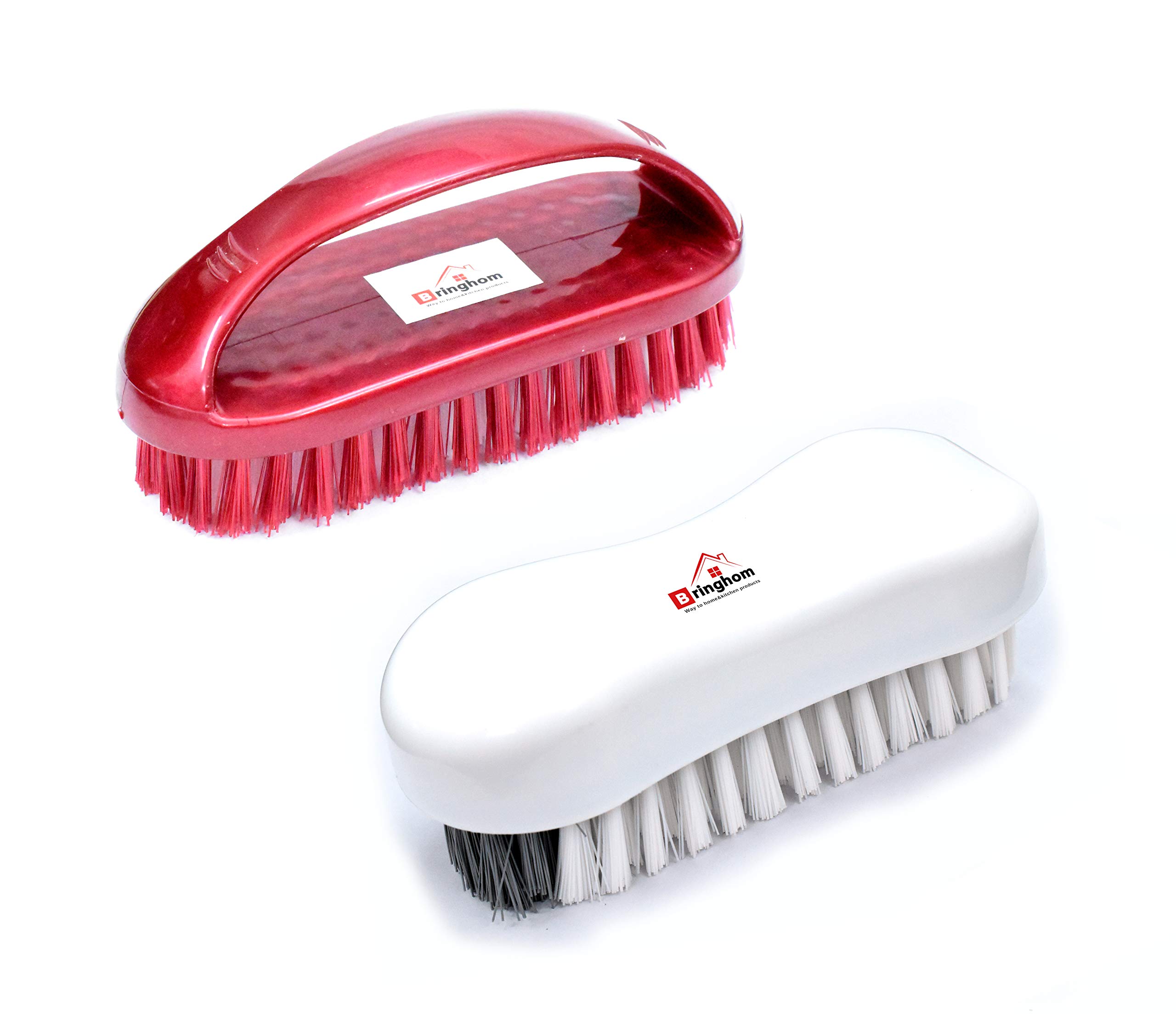 Bringhom™ Set of 2 Cloth Brush Washing/Cleanin Brush Combo for Cloth Washing, Carpet Cleaning, Floor Cleaning (2U, Multi Color) w-b (B08L274BF2) Amazon Price History, Amazon Price Tracker