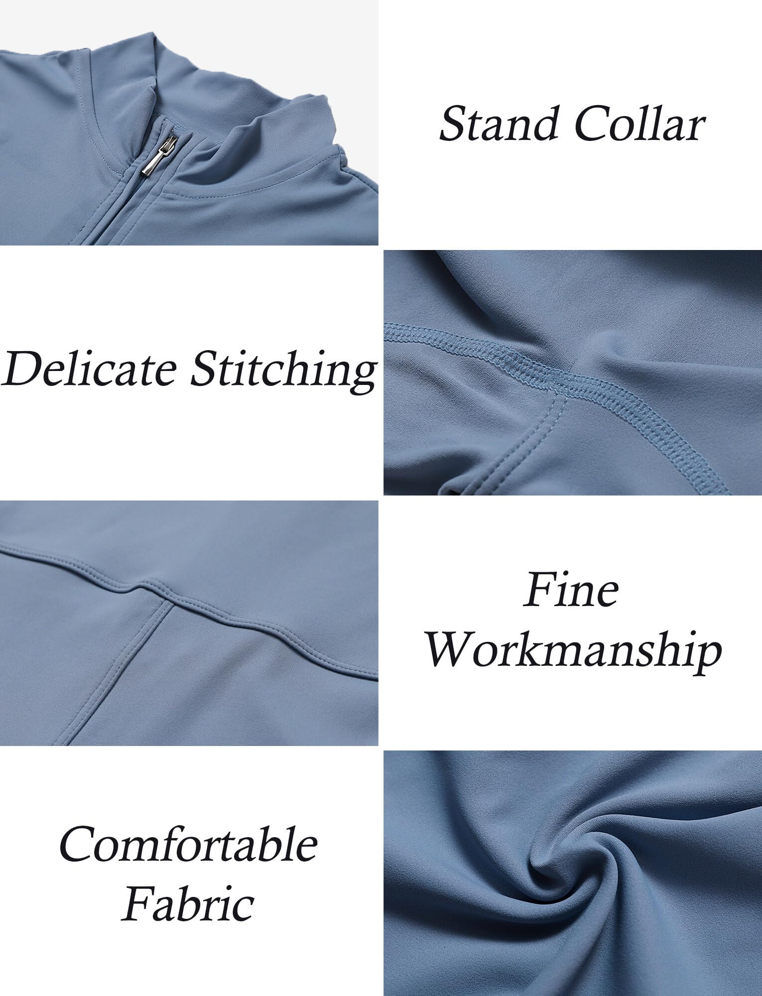 SEAUR Tuta sportiva da donna, corta, aderente, da yoga, a 1/2, con cerniera, morbida, elasticizzata, tutina sportiva per palestra, fitness, jogging