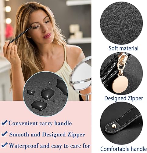 Miniatura 4 de BLUEFATTY Bolsas de cosméticos A+B, A-Marrón