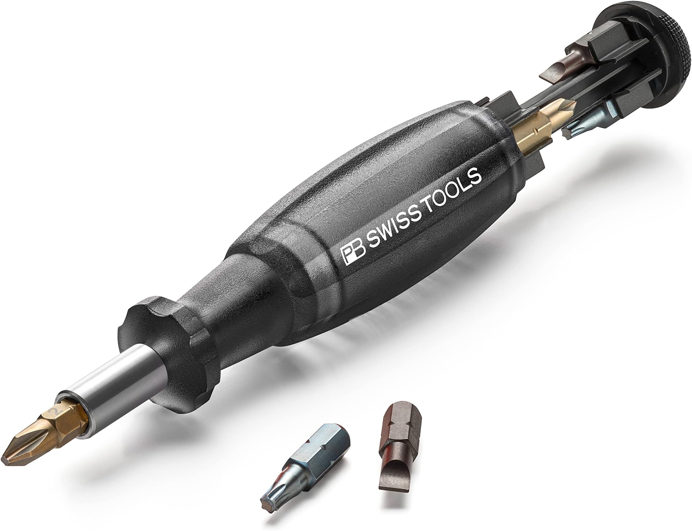 PB Swiss Tools Twister ratcheting screwdriver for 1/4" PrecisionBits