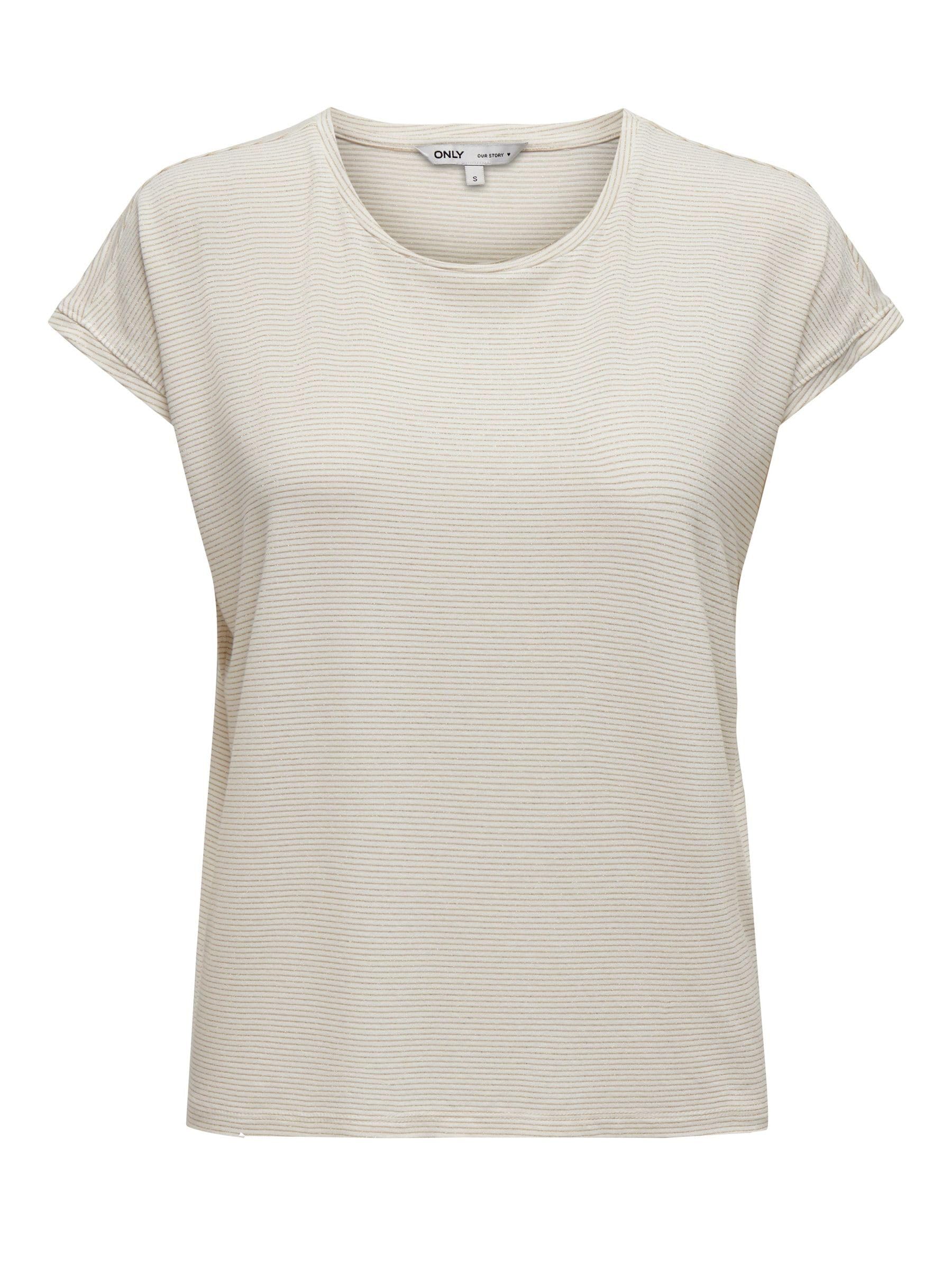 Only Women's Blanc T-Shirt Claudia Life