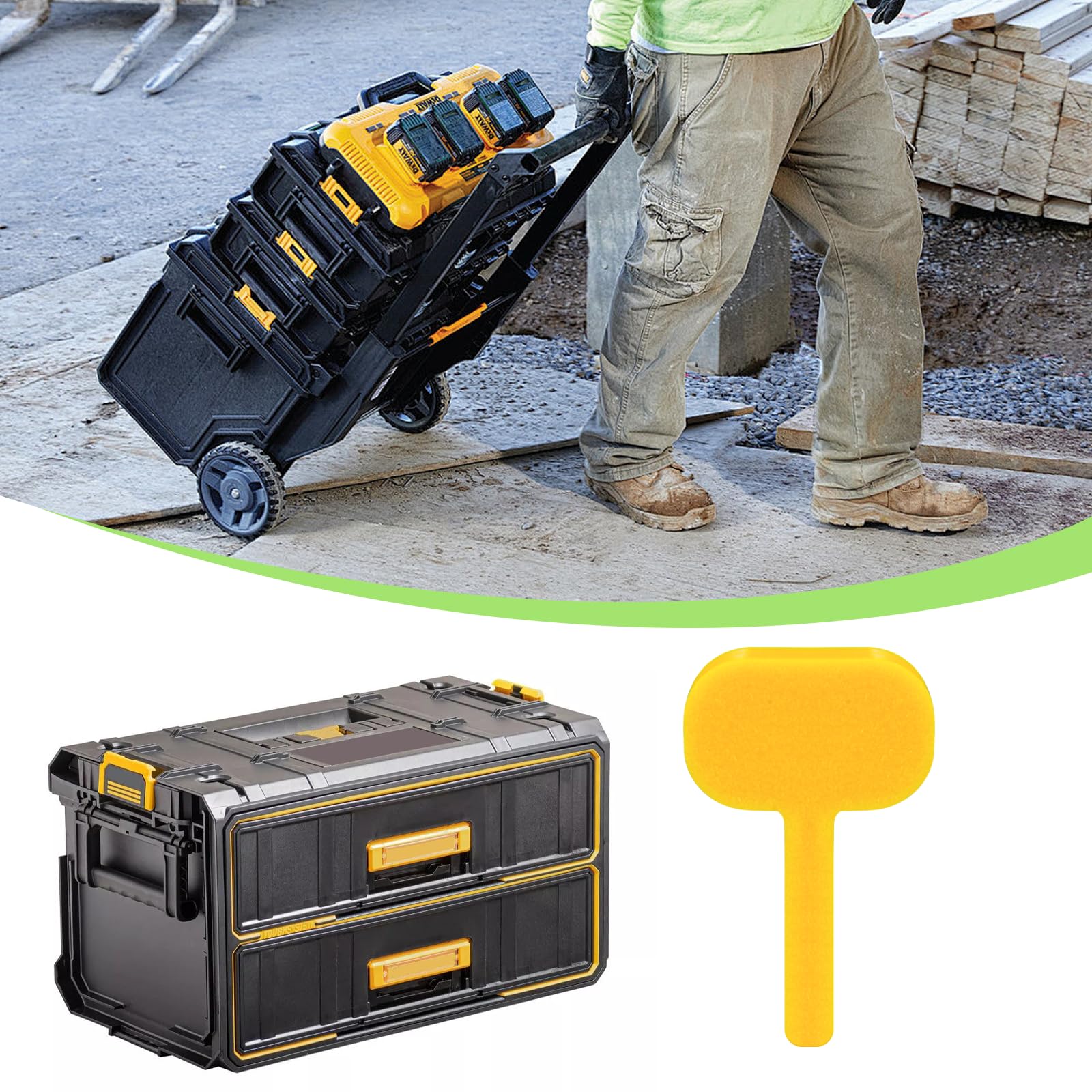 Amazon.co.jp: ぐらつき防止アクセサリー8個。Dewalt Toughsystem 2.0