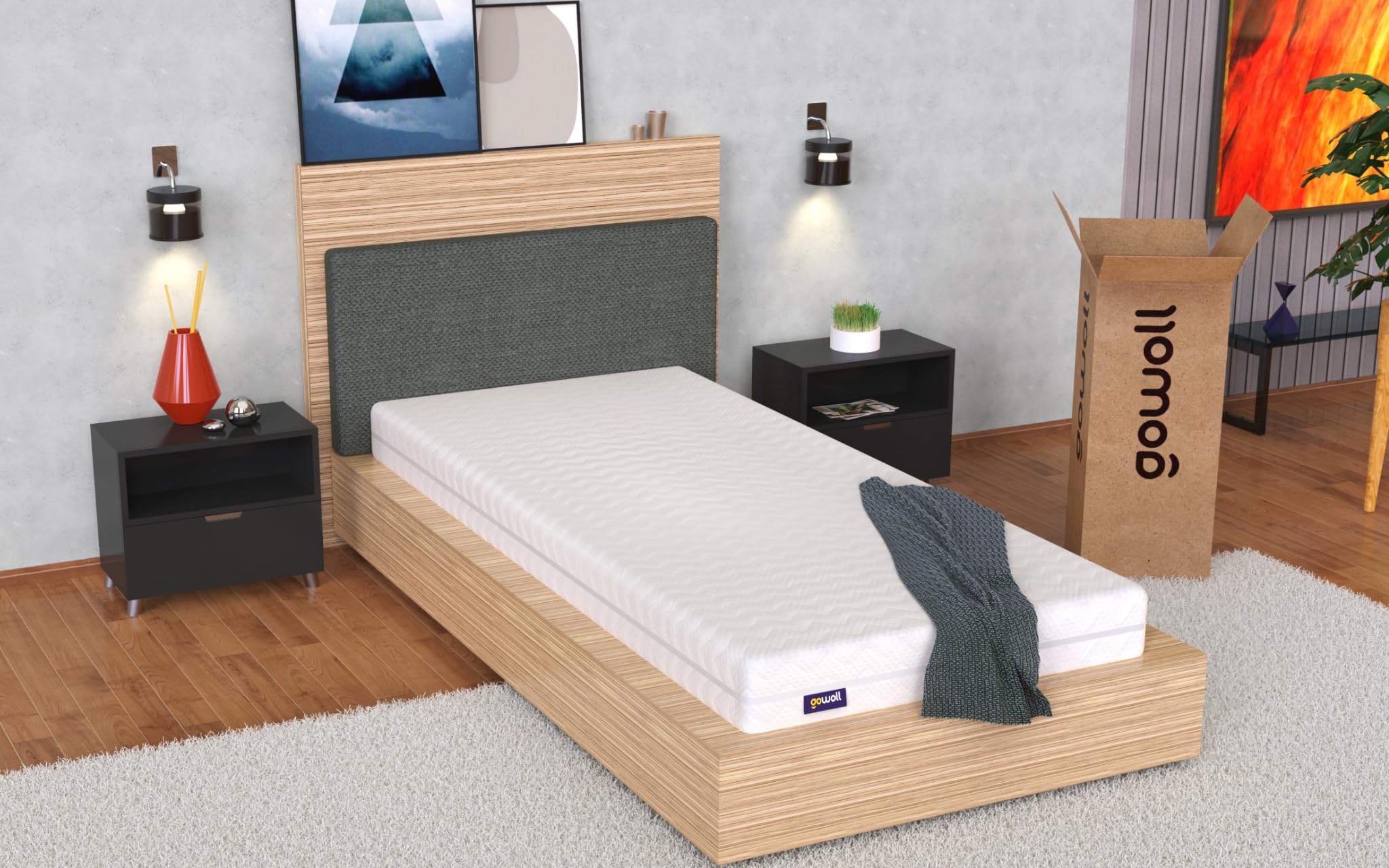 gowoll Kaltschaummatratze 7-Zonen Allergenfrei und Atmungsaktiv Matratze  mit Aloevera veredelter Stoff fr Kinder und Erwachsene Hhe 16 cm, H3 (Duo  Comfort, 100 x 200 cm) : Amazon.de: Kche, Haushalt & Wohnen