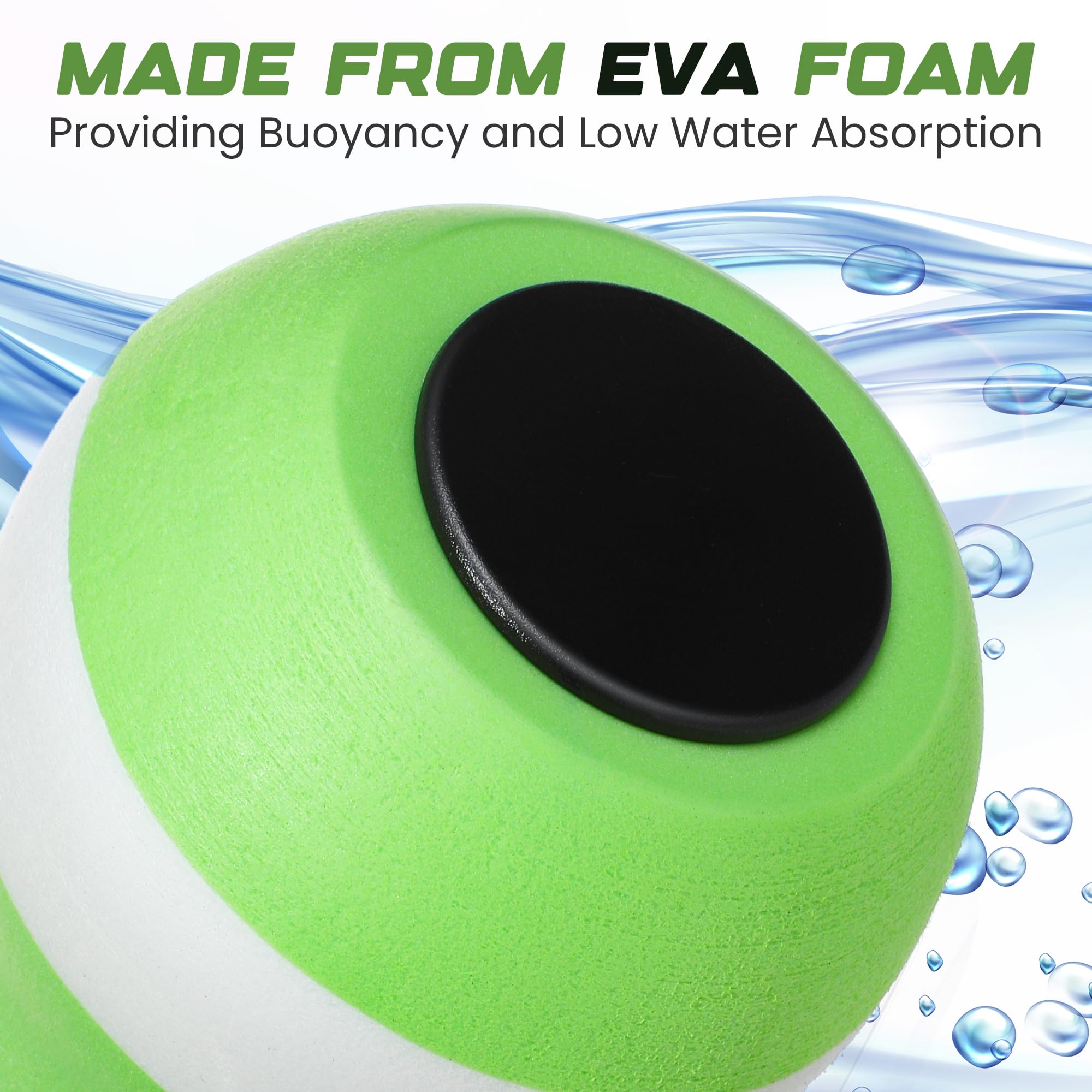2-teiliges Aquatic Exercise Foam Hantel Set - Pool Fitness Wasser Aerobic Ausrüstung zur Gewichtsreduktion