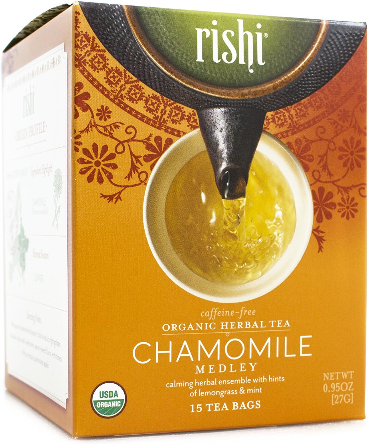 Rishi Tea Lavender Mint Herbal Tea Bags, Caffeine Free