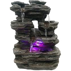 Piedra Para Interiores Precios Zen Luz SCFR130 Pietra Fontaine Naturaleza Piedra Gris 25 x 17 x 35 cm