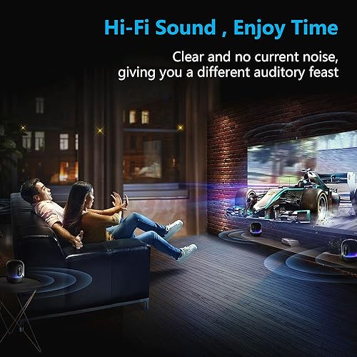 Miniatura 5 de CERRXIAN R Conmutador de audio estéreo RCA bidireccional de 2 vías de 0.138 in, 2 entradas, 1 salida/1 entrada, 2 salidas, caja de conmutación de