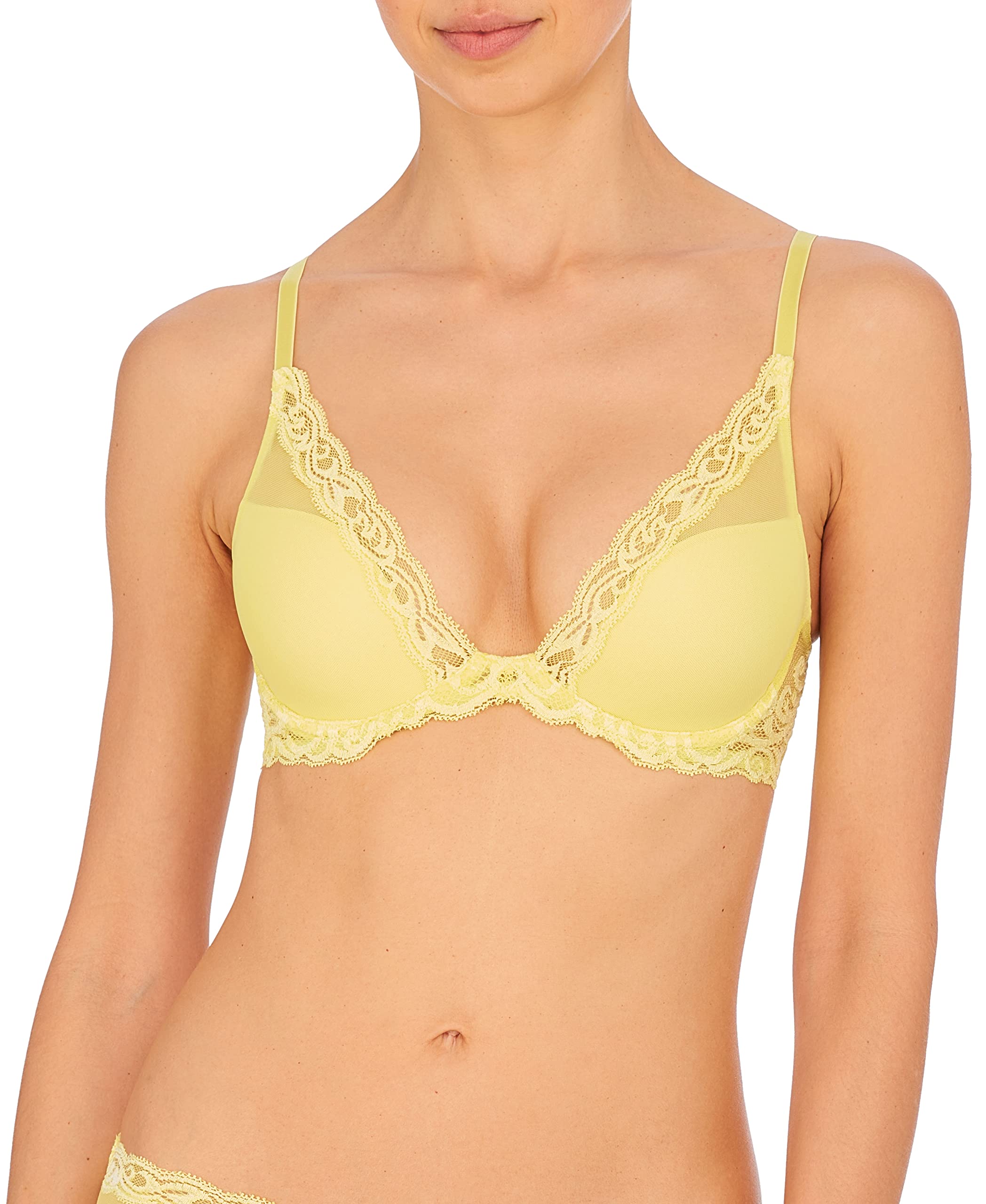 Natori Women Feathers Lace Plunge T-Shirt Bra — view 47