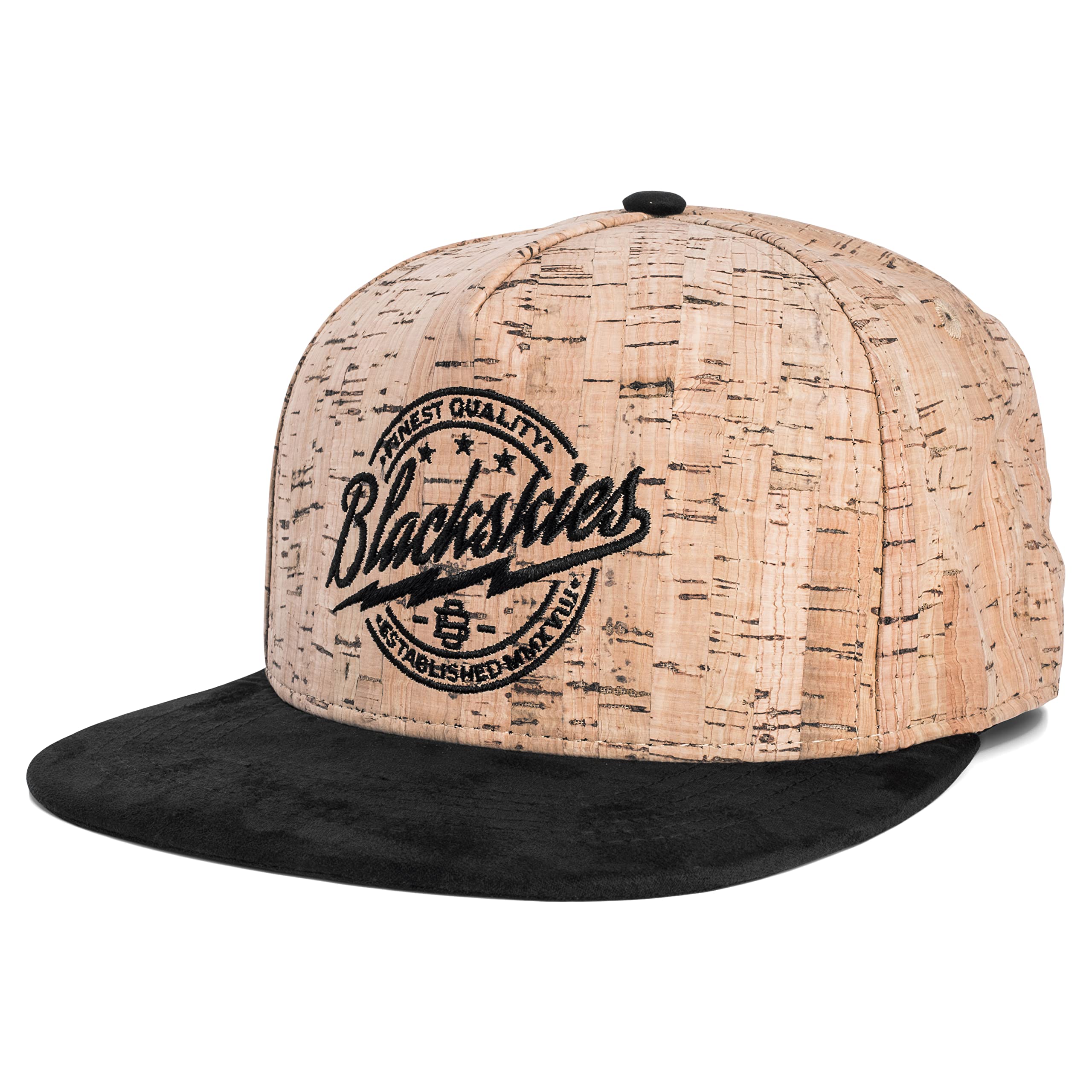 Blackskies® Snapback Cap à Motifs et Couleurs variées | Casquette Baseball Homme Femme Suédine Basecap Été Vacances - Unisexe Streetwear Outdoor Été Loisirs