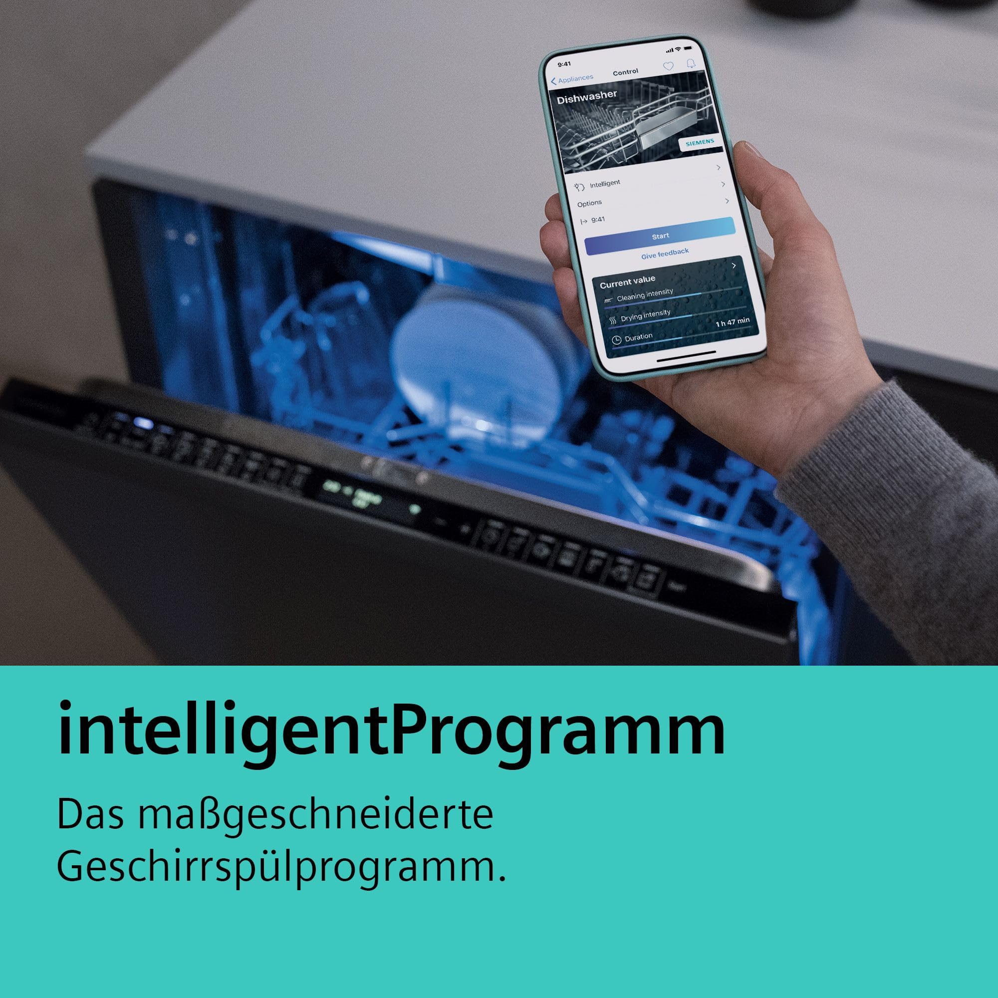 Siemens iQ700 SX87TX02CE Geschirrspüler vollintegriert 60 cm Zeolith-Trocknung varioSpeed Plus flexComfort Pro 42 dB Home Connect 14 Maßgedecke Made in Germany