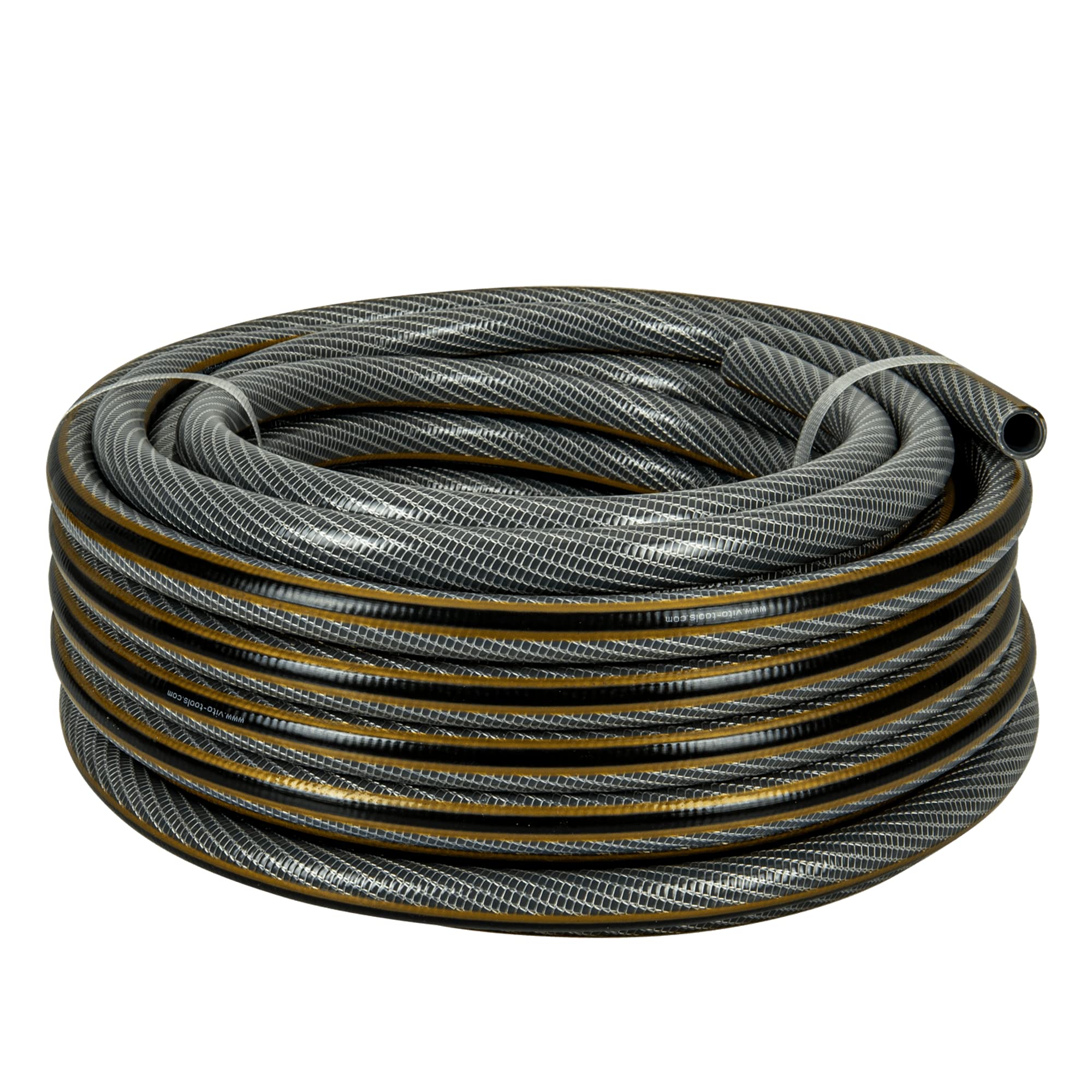VITO - Tuyau arrosage Professionnel Flexible Ø 19mm/ 20mètres 5 Couches 20 Bars Anti Torsion Spécial Chantier Résiste aux UV