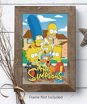 オリジナルキャラクター アートプリント Flintstones Parody Discraft SuperColor Buzzz - Flyland