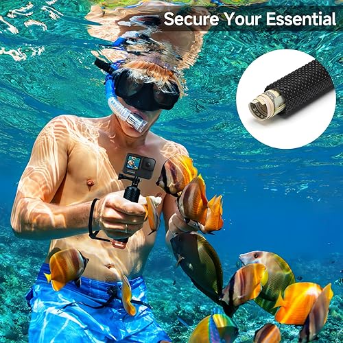 Miniatura 5 de Mystery Impermeable GoPro de mano subacuático deporte selfie stick monopod poste flotante agarre de mano (mango de mango) mango de buceo trípode