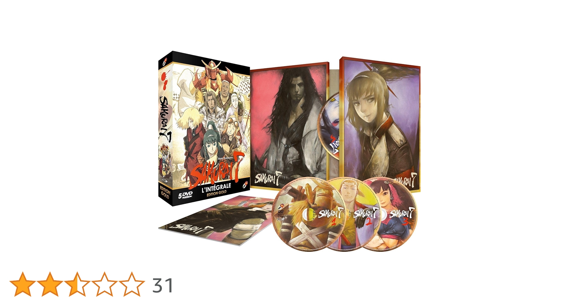 Amazon.co.jp: SAMURAI 7 コンプリート DVD-BOX (全26話, 650分