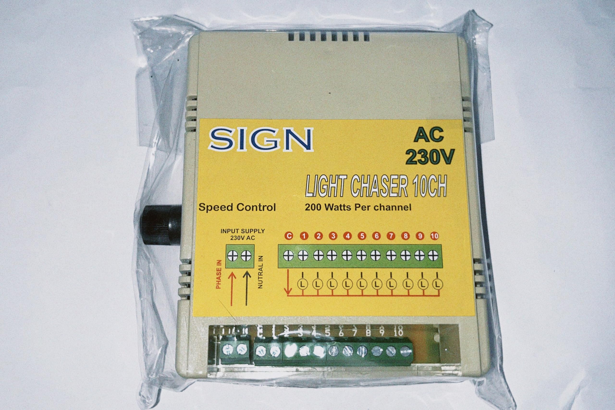 Sign 10 Channel chaser AC 230V 200 Watts-image-31