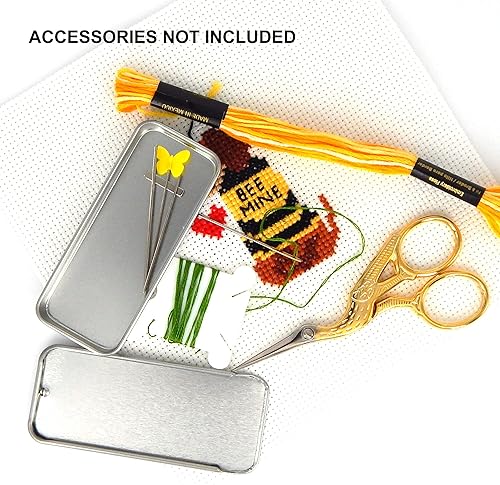 Miniatura 4 de Estuche magnético para agujas de coser excelentes agujas de costura Faux Vintage