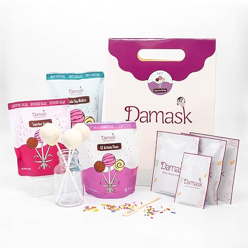 Kit de pastel de confeti sin gluten - Revestimiento de chocolate blanco